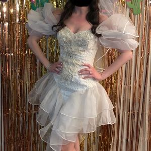 Vintage 1980’s wedding dress